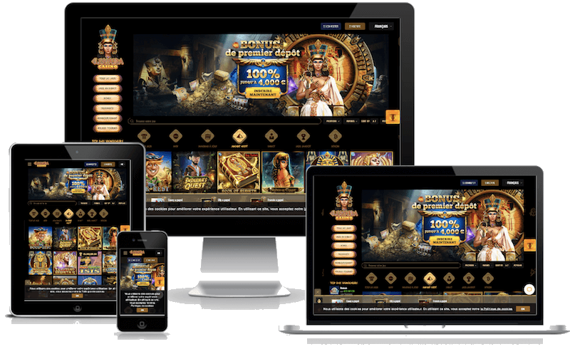 cleopatra bitcoin casino mobile
