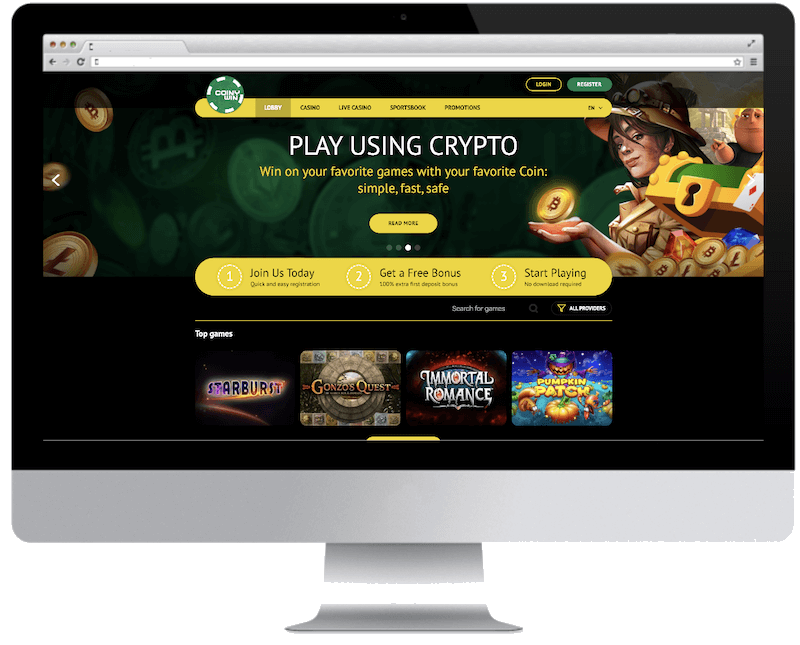  coinywin bitcoin casino games