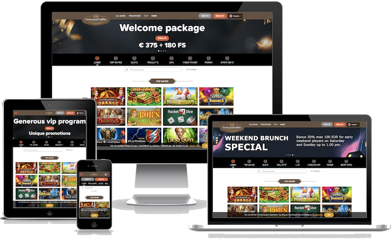 fortunetowin bitcoin casino mobile