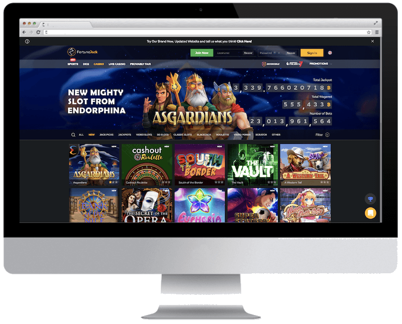 fortunejack bitcoin casino games