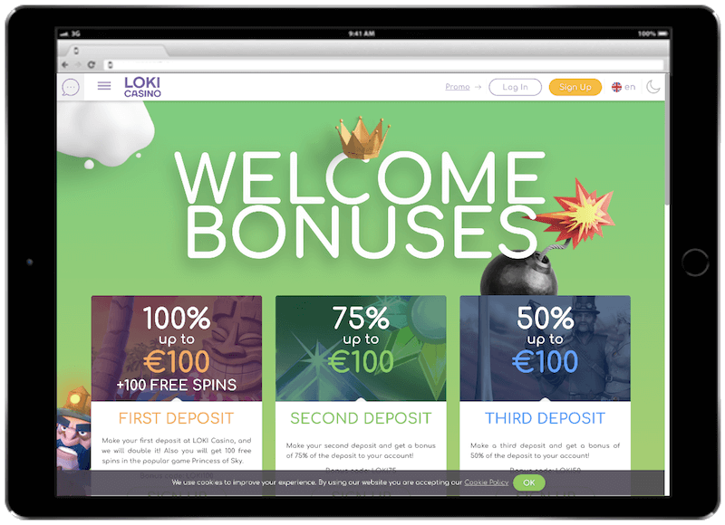 loki bitcoin casino bonus