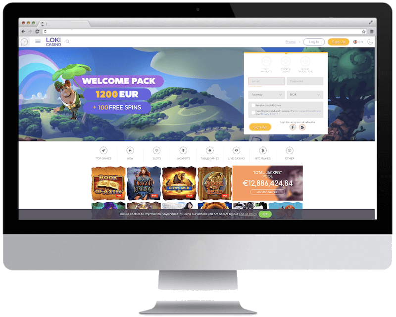 loki bitcoin casino games