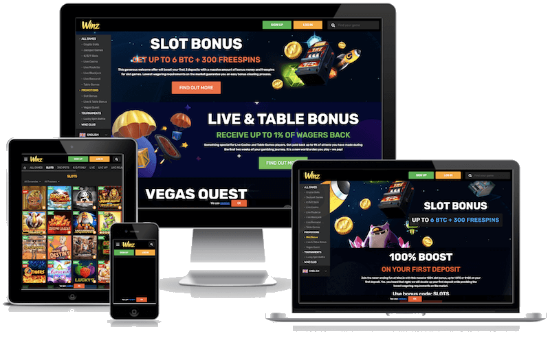 winz bitcoin casino mobile