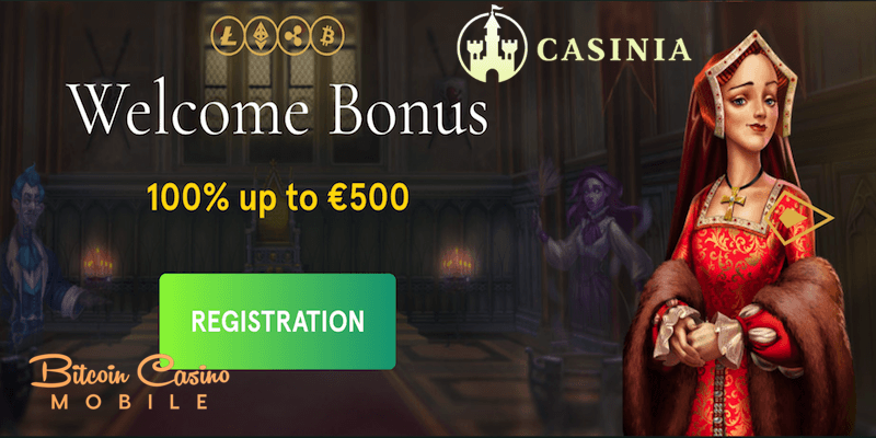 casinia bitcoin casino no deposit free spins